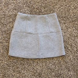 Cotton mini skirt